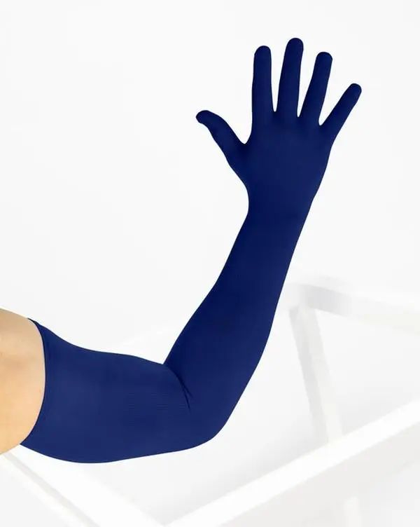 Seamless Gloves Armsocks - Navy