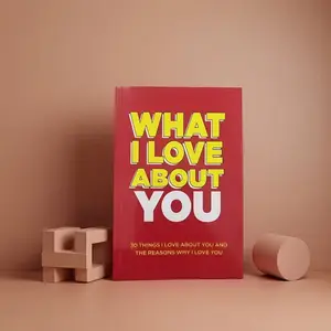 & Blue Notebook Options, Soft Cover Notebook, I Love You Reasons Gift Journal, Couple Anniversary Present, Dad Appreciation Diary, 30 Reasons to Love