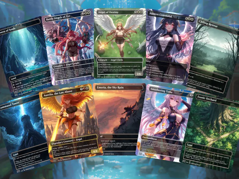 mtg angel tribal commander deck MTG Commander's Codex main image 1