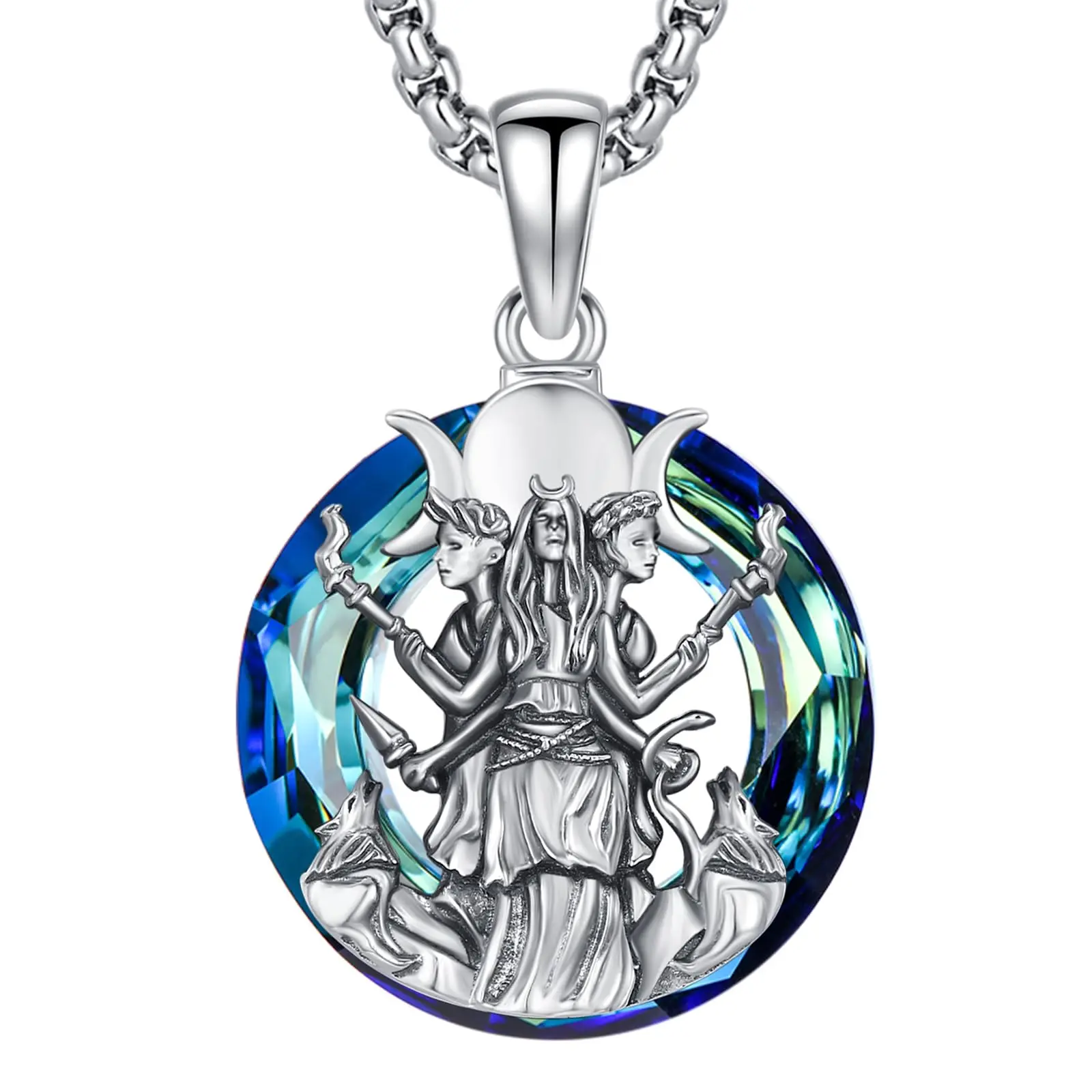 Silver Crystal Hecate 