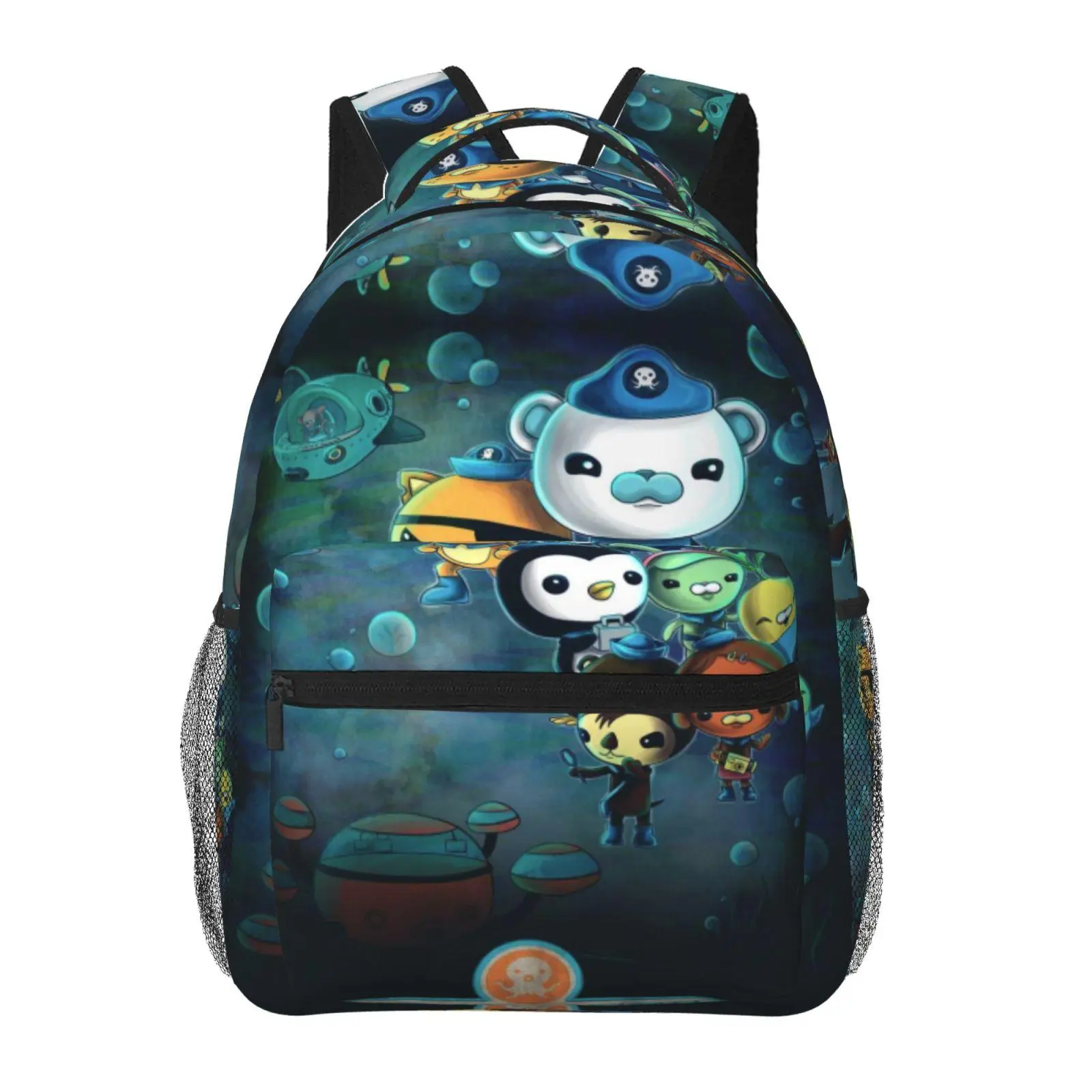 Cool Kids Octonauts backpacks for school—large-capacity all-over print Octonauts laptop daypacks for daily campus use; durable, lightweight Octonauts school bags for teens and students