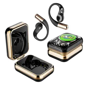 Wireless Open-Ear Earbuds, Soccer Stylish Bluetooth Earphones, Low Latency, HiFi Stereo Sound, Noise Cancelling Headphones, Ideal for Sports, Commute & Daily Use