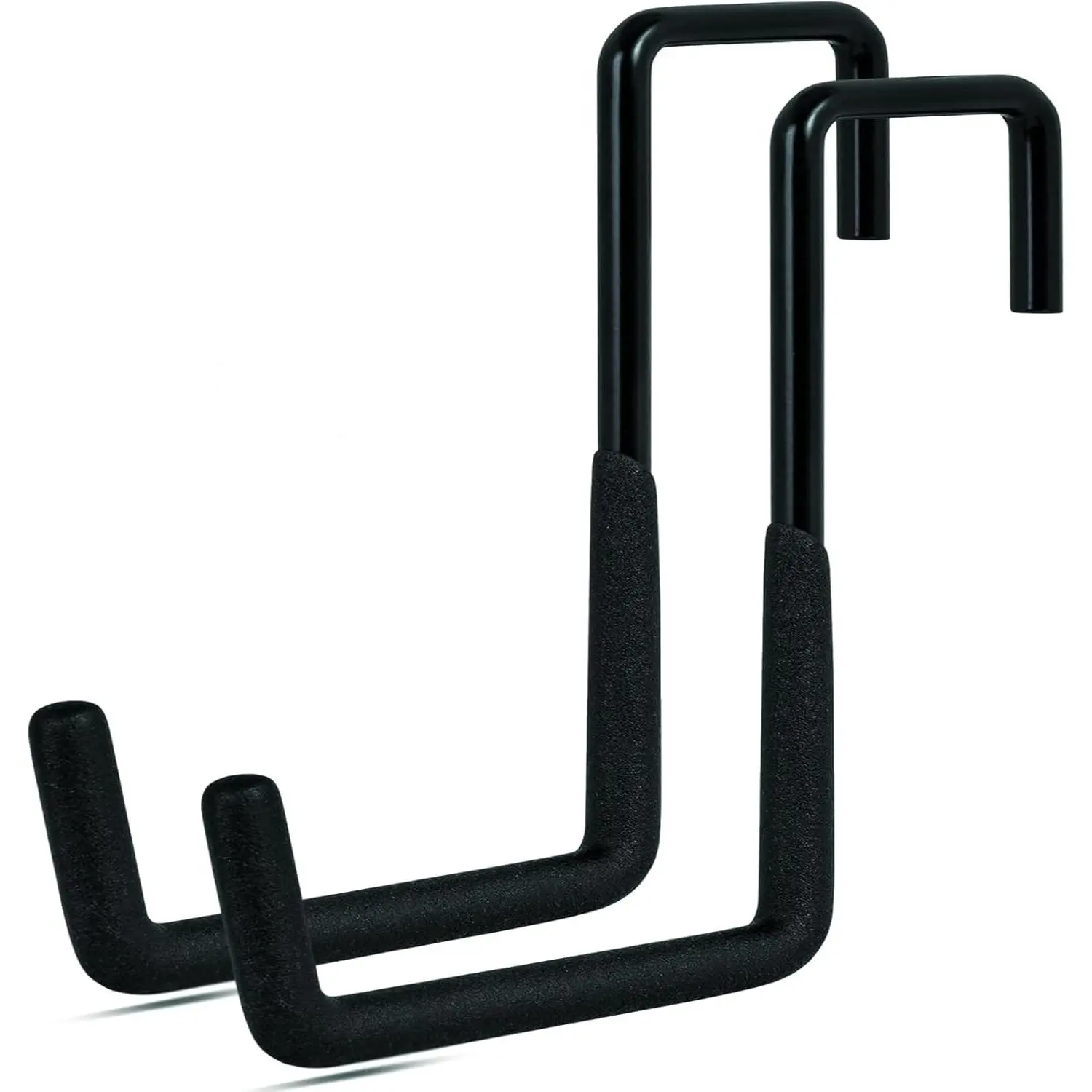 Rafter Hanger Hook 2 Pcs, Large S Hooks, Upgraded Fence Hangers, Ladder and Bike Hanging Hooks for Storage, Heavy Duty Garage Utility Rafter Hook for Hanging Hose, Plants, Chairs and More