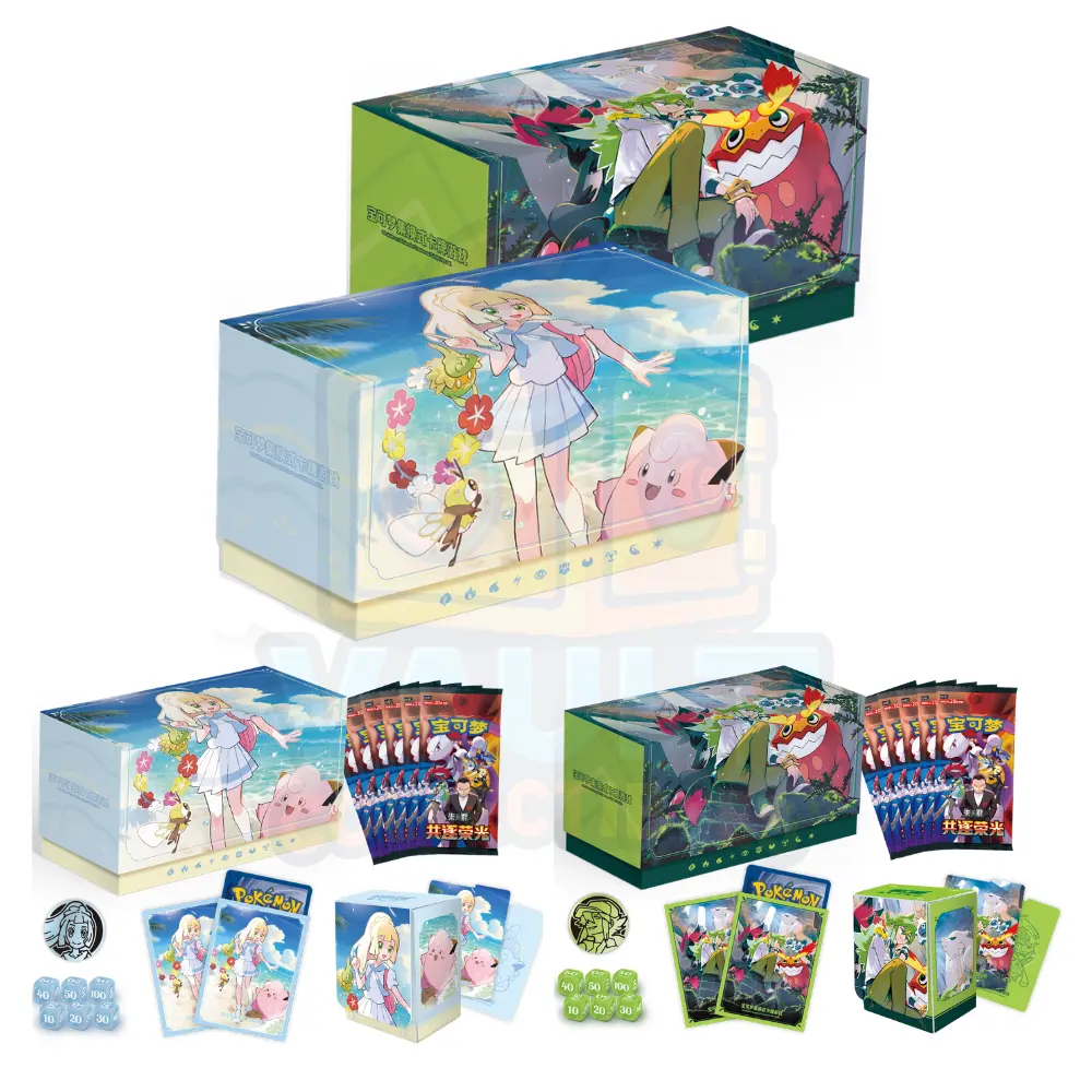 Battle Set Gift Box Lillie & N Battle Set Gift Box NEW Sealed Chinese Exclusive 2026 Pokémon TCG