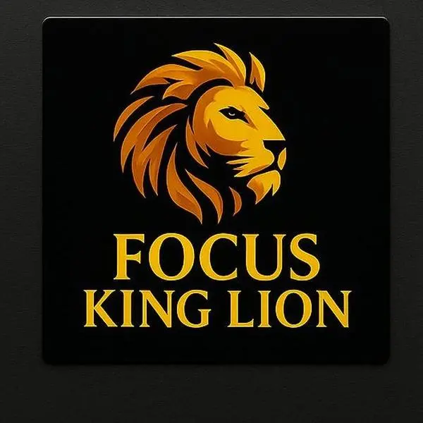 FOCUS KING LION - Sticker