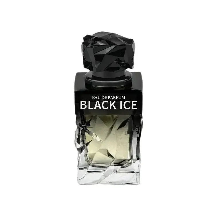 BLACK ICE EAU DE PARFUM by J. Fragrances | Men's Woody Musky Fragrance | Cardamom, Bergamot, Vetiver & Vanilla | 100ml EDP