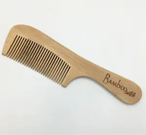 Bamboo Handled Comb