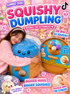 Jumbo Squishy Dumpling