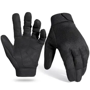 Protective Sports Gloves, Multi Purpose Glove, Breathable Anti-Slip Outdoor Protection Gear, Working Riding Tactical Hiking Labor Safety Accessories Full Finger Gloves
