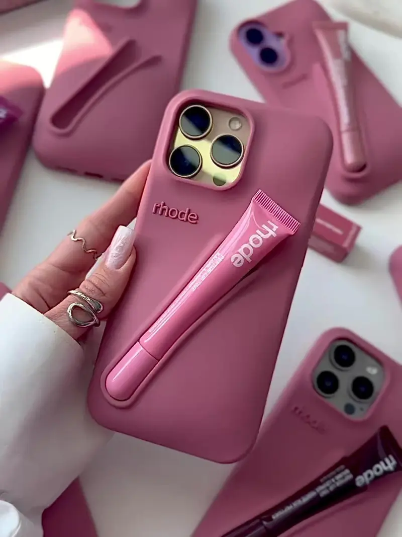 rhode toast ピンク iPhone15 pro用ケース セット rhode case iphone 15 - TikTok Shop