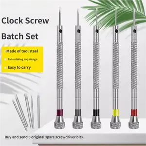5 precision flathead screwdriver sets for decorating watches