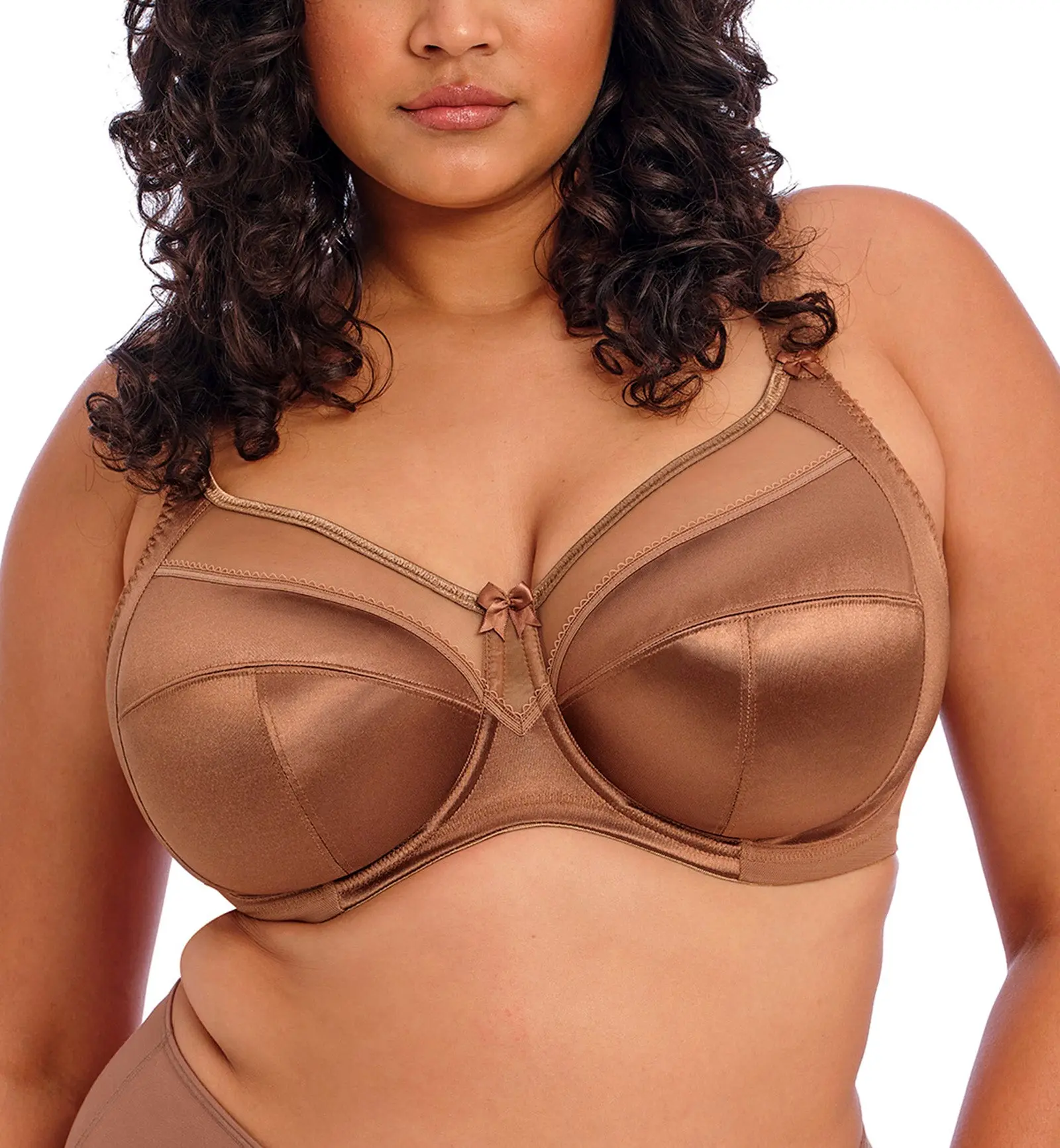 Goddess Keira Support Underwire Bra (6090) - Cinnamon