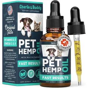 Hemp Oil for Dogs Cats - Helps Pets with Anxiety, Pain, Stress, Sleep, Arthritis, Seizures Relief - Hip Joint Health - Calming Treats