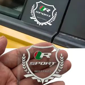 1 Piece Car Sticker R SPORT Car Logo Badge Sticker for Jaguar Vehicle Parts Car Decals