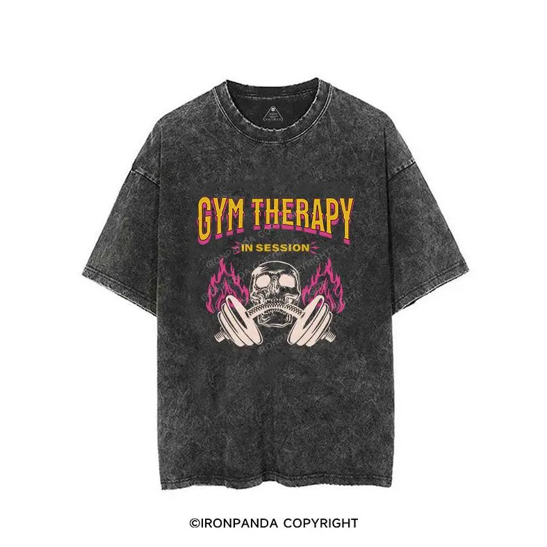 GYM THERAPY IN SESSION VINTAGE GYM SHIRT