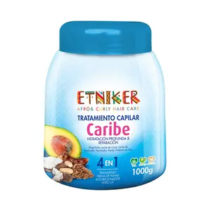 Etniker Tratamiento Caribe Hidratacion Profunda y Brillo 4 en 1 x1000gr