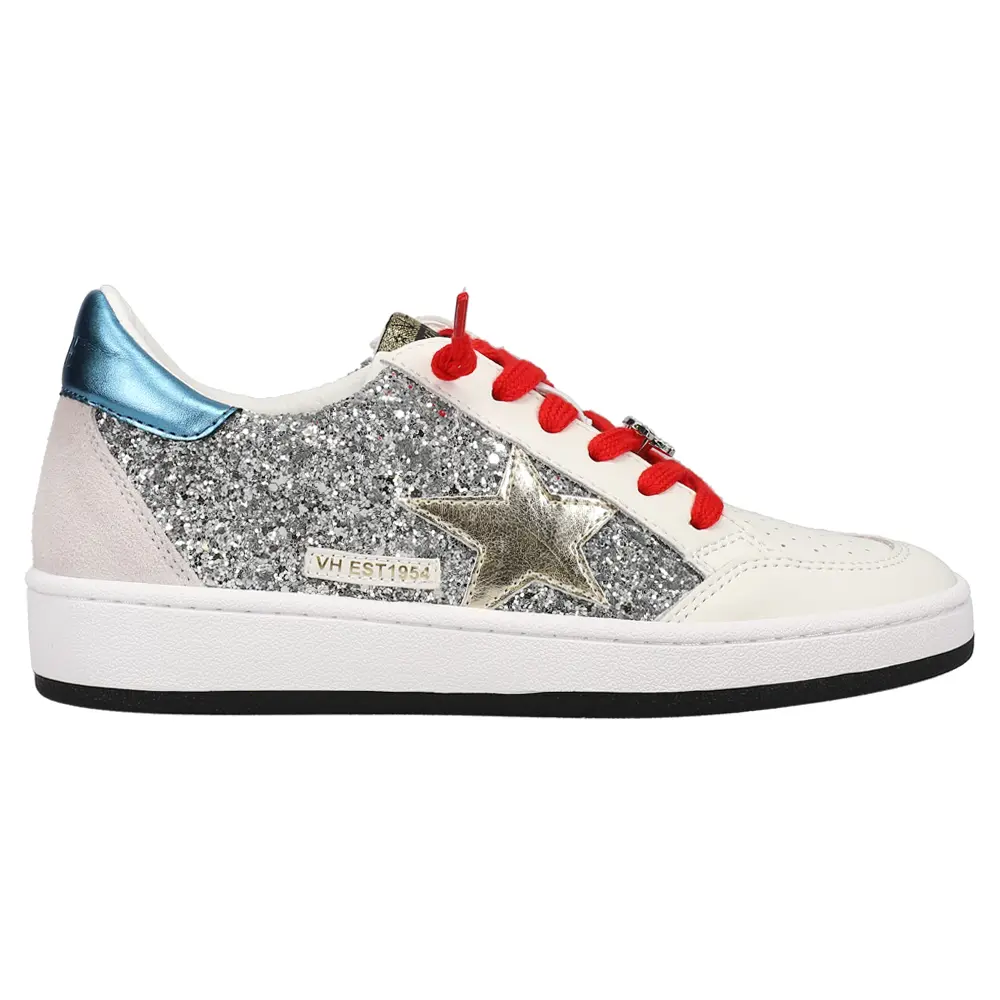 Vintage Havana Womens Denisse Slip On Sneakers Shoes Casual - Silver