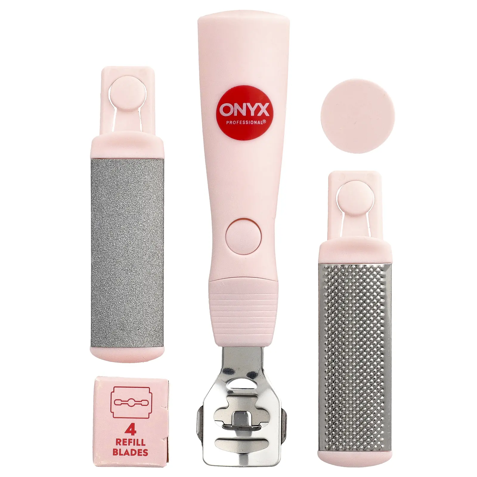 Onyx Professional Callus Miracle, 3 Step Pedi Tool, 10 Piece Kit