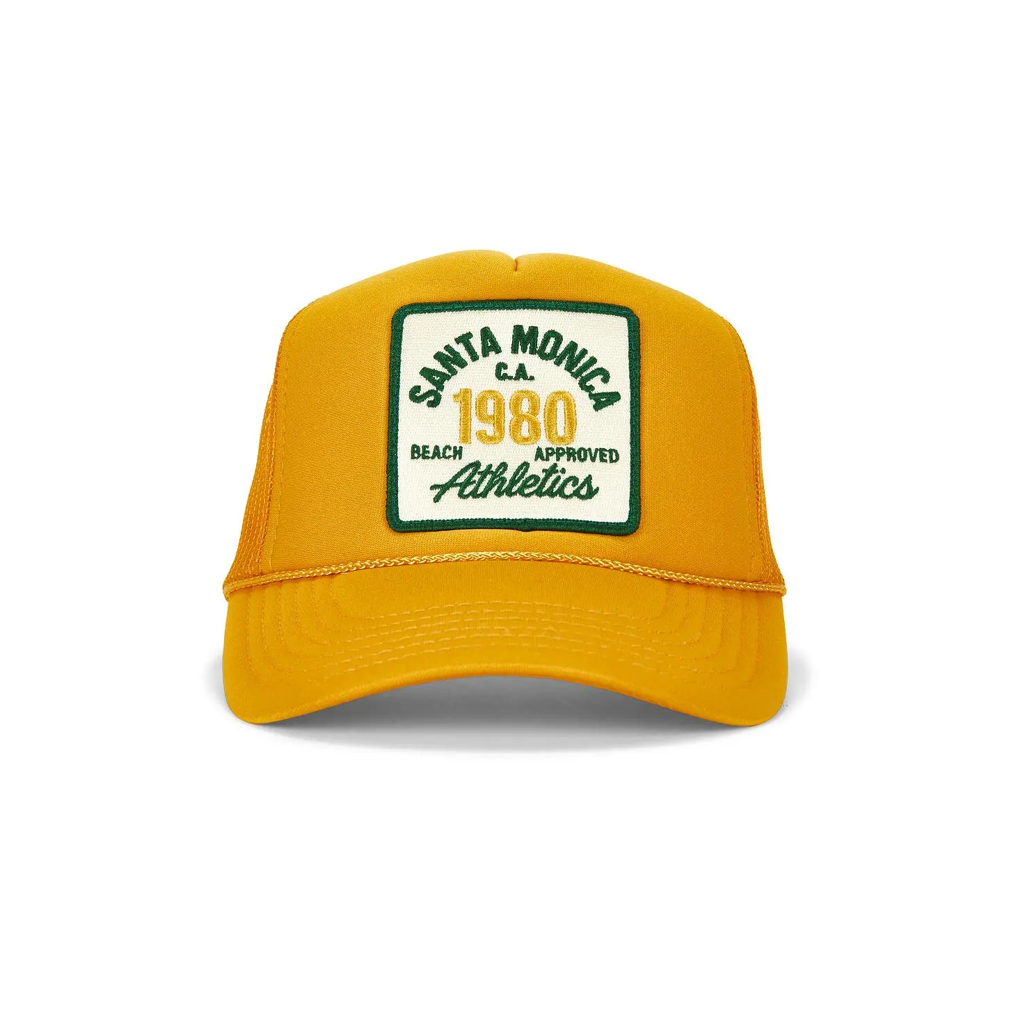Friday Feelin Santa Monica Athletics Hat in Yellow Unisex
