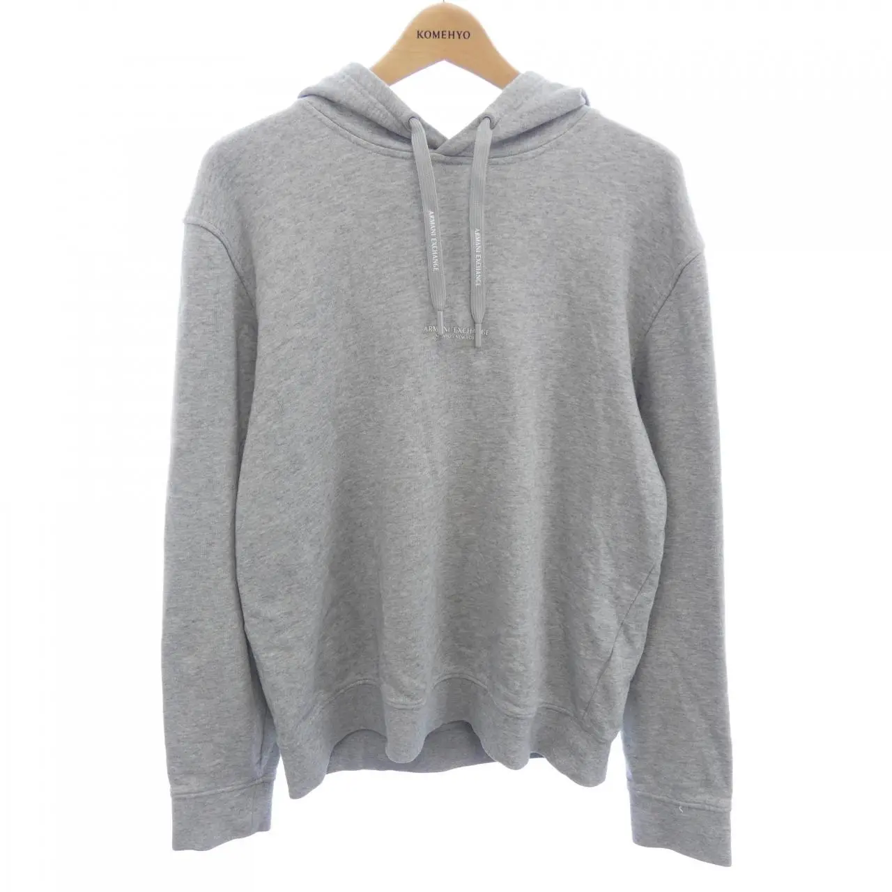 Pre-owned Giorgio Armani Cotton Small Leather Goods Armani Exchange Hoodie