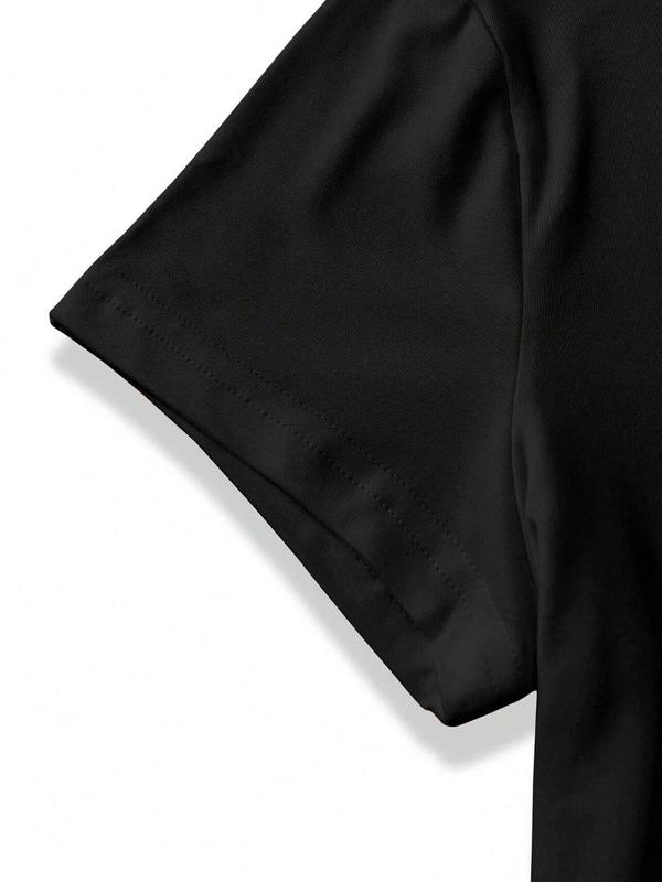 Women's Tupac & Biggie & Ice Cube Print Round Neck Tee, Vintage Trendy Casual Short Sleeve T-shirt for Daily Wear, Ladies Summer, Top