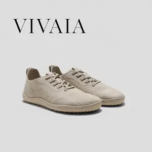 VIVAIA Round-Toe Barefoot Sneakers, Wide Toe Box Minimalist Walking Shoes, Natural Foot Strength & Freedom Sneakers, Zero-Drop Breathable Daily Shoes(Maven) summerwins