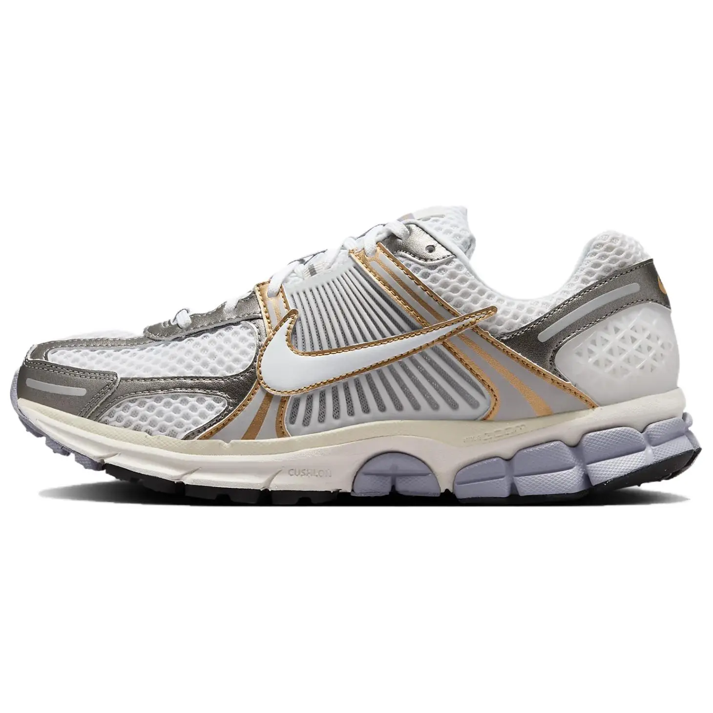 Nike Zoom Vomero 5 Platinum Tint Metallic Gold Classic Comfort Low Top Commuter Running Shoes Unisex HJ7247-099