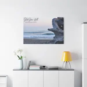 Coastal Art Print, Beach Photography Wall Decor, Ocean Waves Canvas, Nautical Home Decor, Gift for Beach Lovers