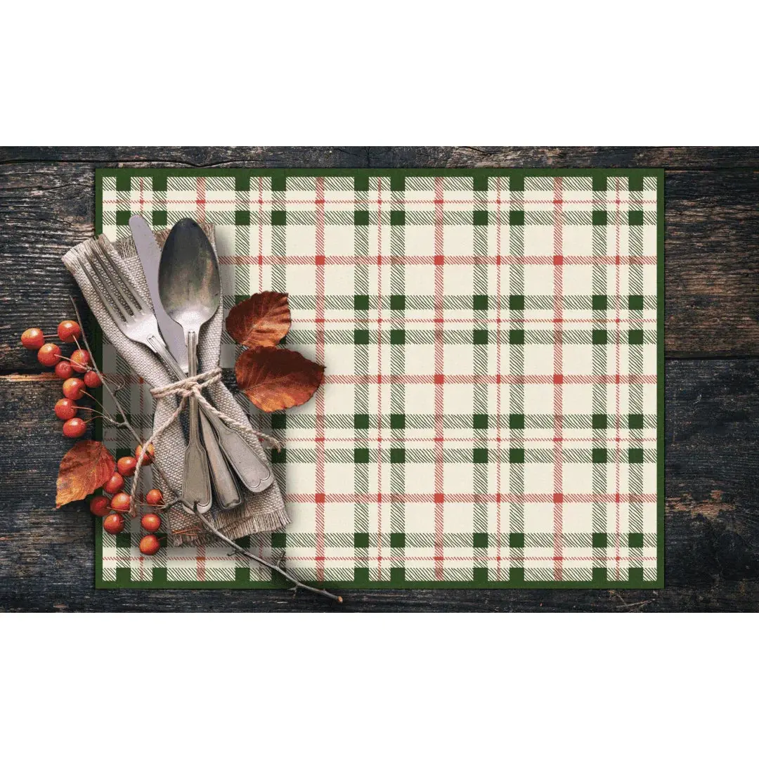 Noelle Placemat | Cream - Premium Vinyl Mat