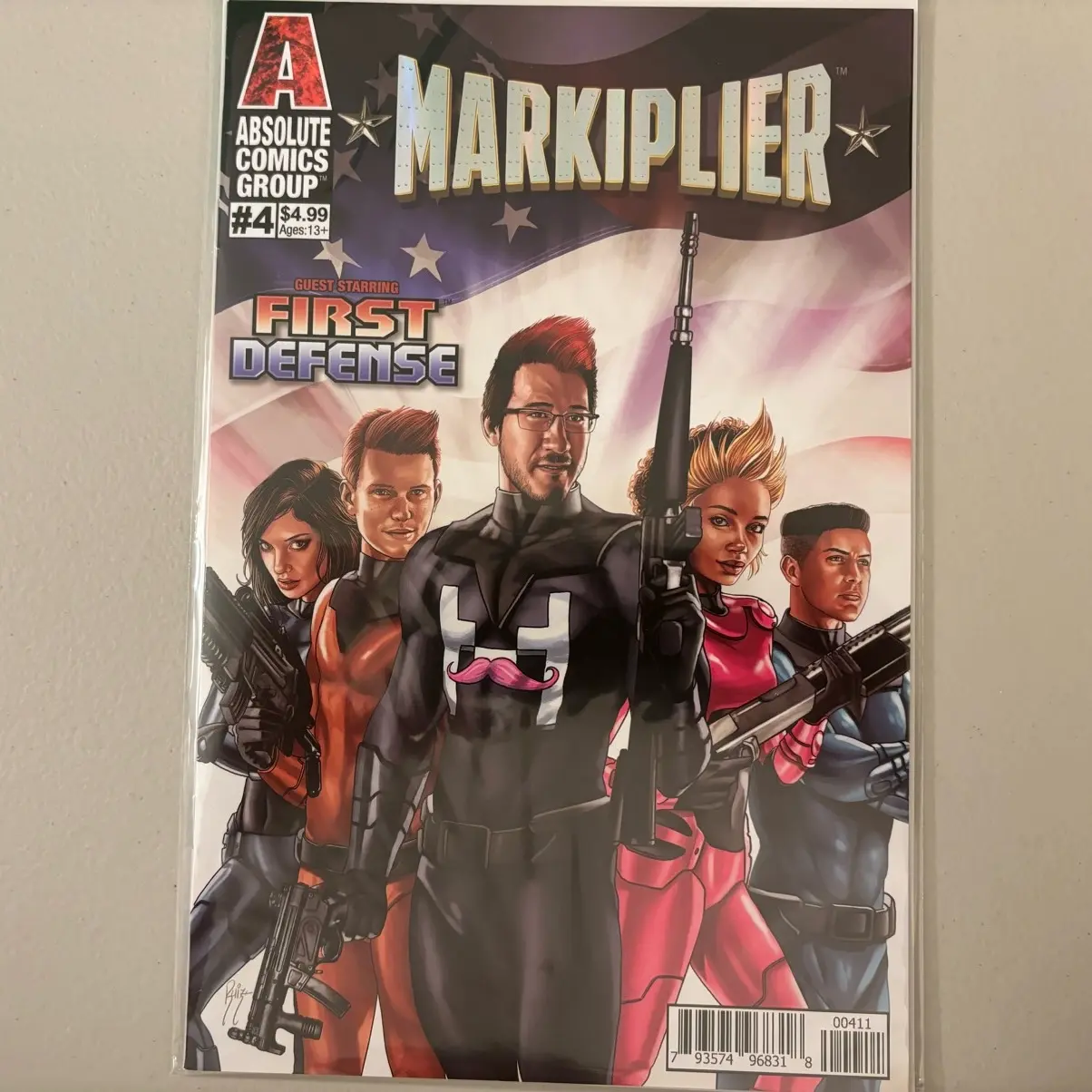 Markiplier #4A - Main Cover Official Limited Series Comic Book