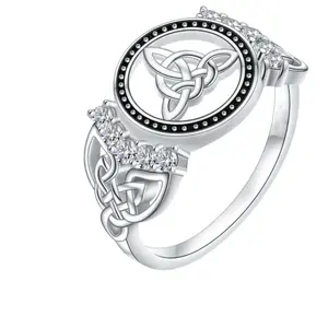 Meraki Witch Ring with Hollow Zircon Elegant Design Index Finger Ring in Various Sizes for Daily Wear Witchy Jewelry