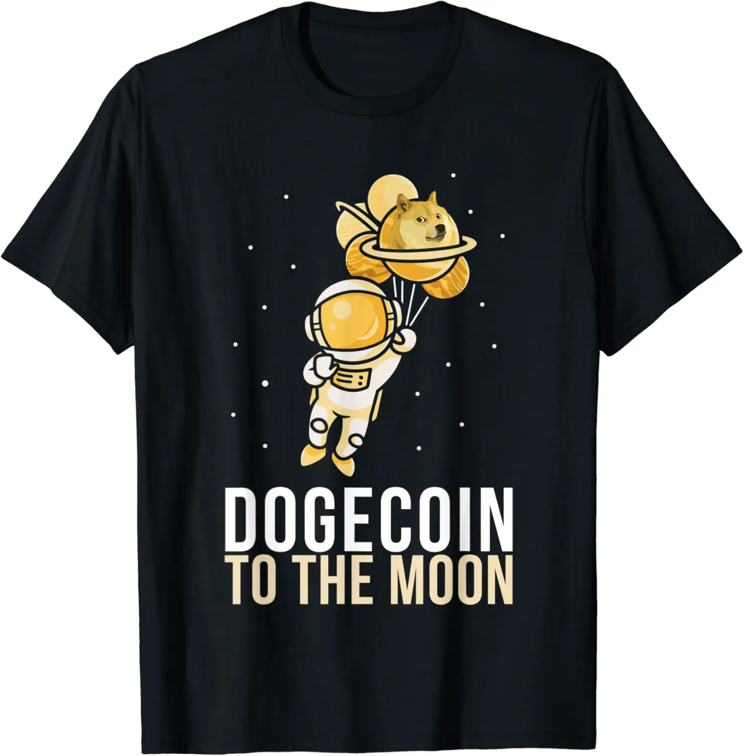 Dogecoin Doge Merchandise Cryptocurrency Crypto T-Shirt - Margaritahe Shop 27B092958JDM
