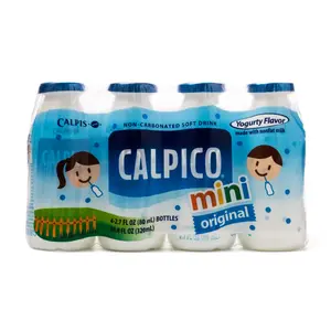 Calpico Mini Non-Carbonated Soft Drink, Original Flavor 4pk