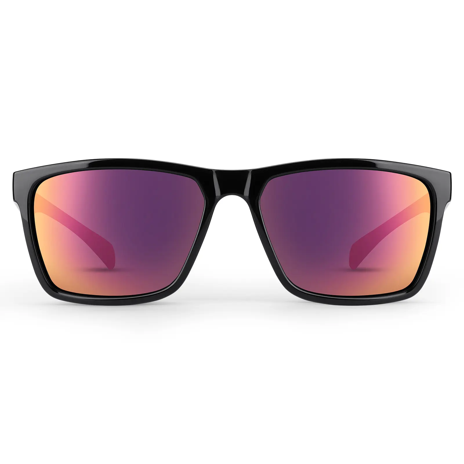 Frame: Gloss Black/Lens: Smoke - Chartreuse Mirror