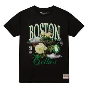Mitchell & Ness Floral Graphic T-Shirt