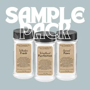Litter Box Deodorizer, Sample Pack(3) 3.4oz Each