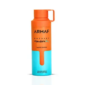 Odyssey Mandarin Sky Limited Edition Deodorant Spray 200ml (6.8 oz) by Armaf | Fresh, Rich & Unforgettable Odyssey Mandarin Sky Limited Edition Deodorant Spray 200ml (6.8 oz) by Armaf | Fresh, Rich & Unforgettable
