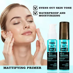 Hydrating Moisturizing Face Primer, Makeup Primer for Flawless Look, One-Step Color Corrector, Blurs Imperfections, Oil Control, Moisturizes Skin, Lightweight