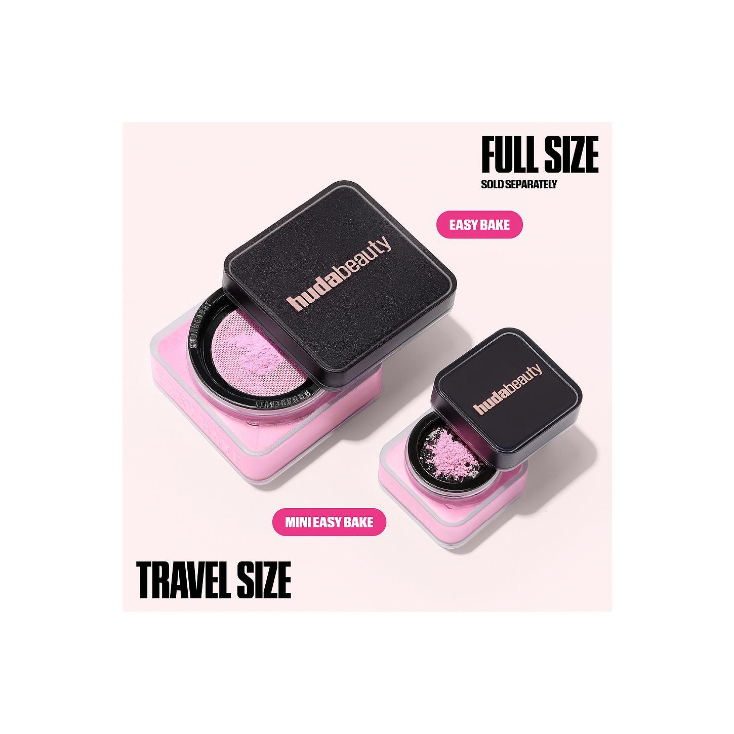 Huda Beauty Mini Easy Bake Loose Powder in Ube Birthday Cake