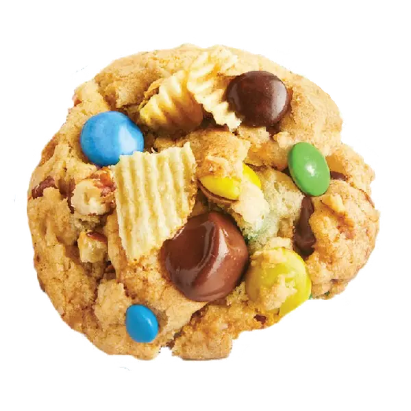 The Snack Master Cookie - Candy Coated Chocolates and Potato Chip