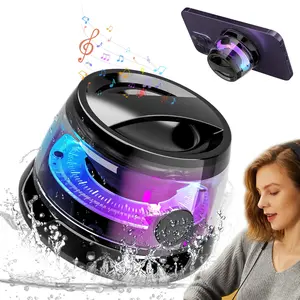 Portable Wireless Speaker, Mini High-quality Magnetic Speaker, Wireless Phone Holder Game Speaker, Suitable for Home and Travel Use, Audio