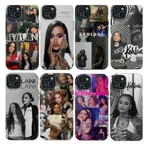8 Style Kehlani Phone Case Baseball Signature Phone Cover Game Day V2 Compatible with iPhone 15, 16, 17,anti-drop protective case, lightweight, new fashion trend design