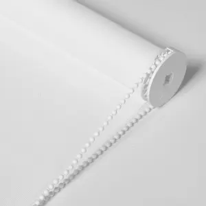 Light Filtering Roller Shades for Windows 10% Openness Solar Shades UV Protection Light Filtering Blinds Light Diffusion Thermal Insulated Window Blinds for Home Office Bedroom,White