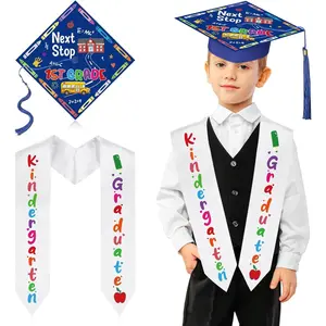 Graduation Cap and Stole for   Graduation, Next Stop 1st Grade Graduation Cap