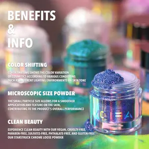 Moira Starstruck Chrome Loose Powder Makeup