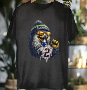 Youth & Adult Seahawks football shirt, Seahawk eats Patriot jersey t-shirt, for Seattle football fans