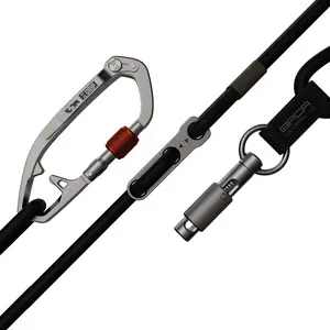 GPCA Dog Leash Set PRO / LITE with Clamp Clip & Clip Attachment for Secure Leash Use No Pull Harness Adjustable Length Ergonomic Handle Compact Lightweight