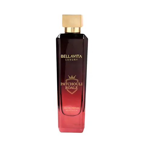 Bella Vita Luxury Patchouli Royále Eau De Parfum | Leather Oriental Perfume | Notes of Cardamom, Leather, Jasmine & Patchouli | Deep, Powerful & Long-Lasting Fragrance