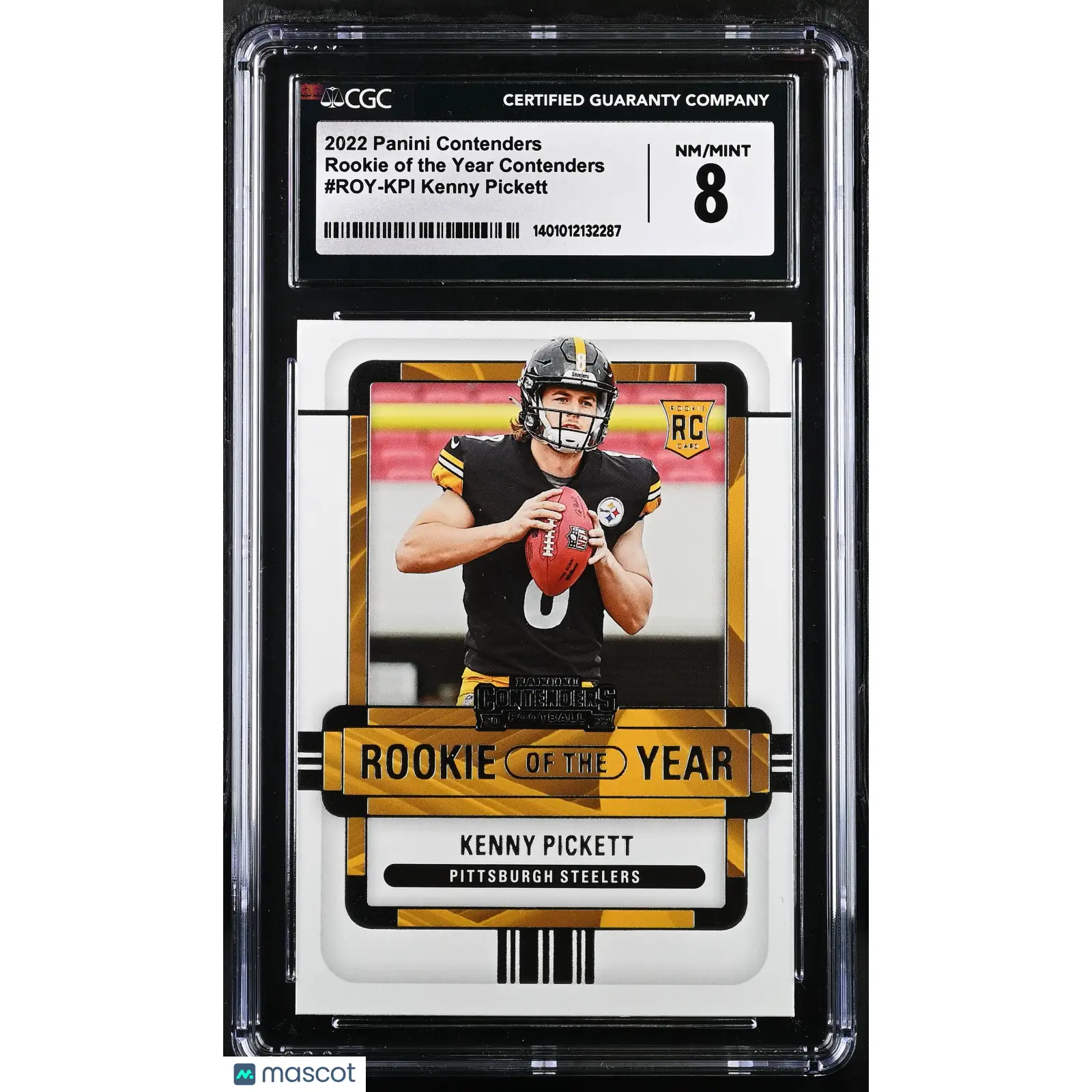 Kenny Pickett CGC 2022 Contenders #ROY KPI ROY Football 8