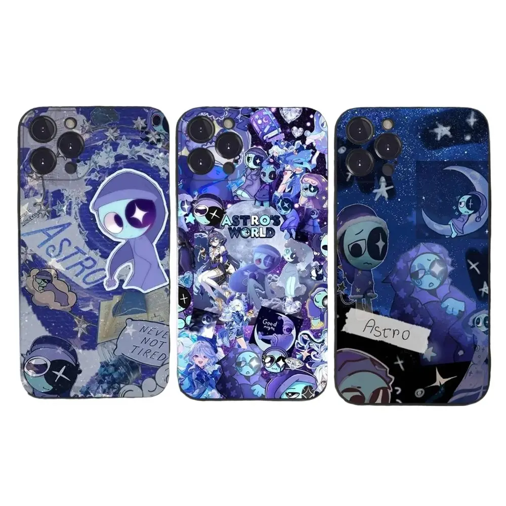 clear flower phone case iPhone 17 Pro Max Blue Floral Clear Case with MagSafe